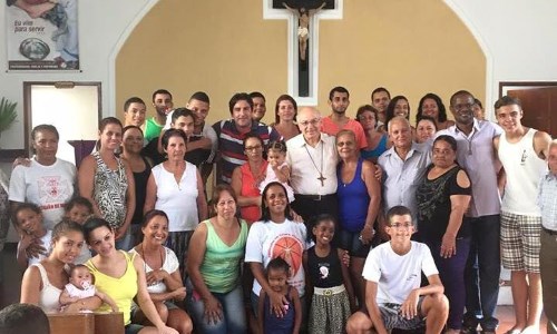 Dom Francisco Biasin realiza visita pastoral em Barra Mansa